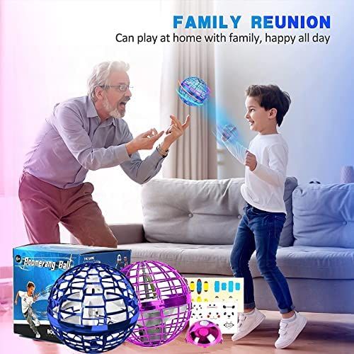 Luminous Flying Spinner Orb – Fun Family Drone Ball & Adult Stress Reliever