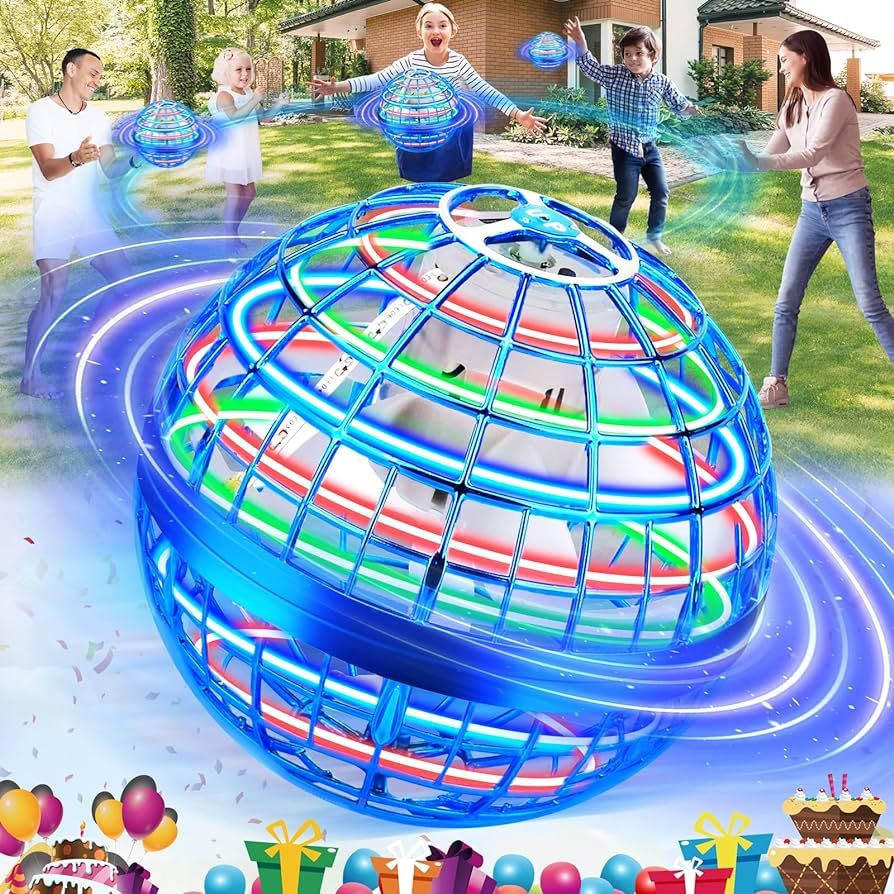 Luminous Flying Spinner Orb – Fun Family Drone Ball & Adult Stress Reliever