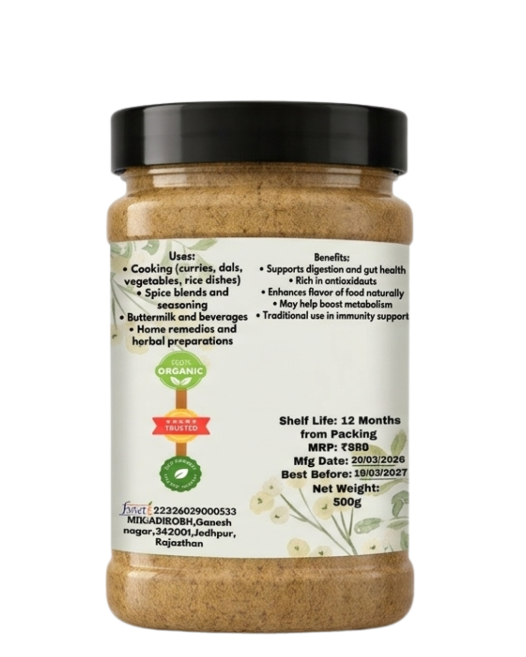 Cumin powder